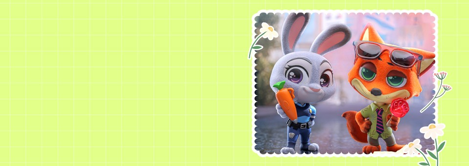 핫토이 코스비 컬렉션<br>주토피아 시리즈