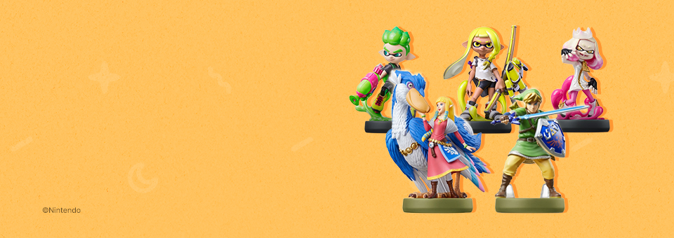 아미보로 즐기는<br>더 넓은 게임 속 세상