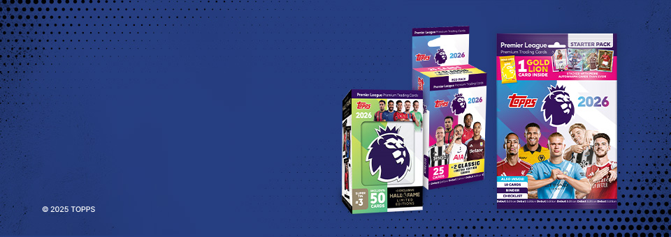 정규 트레이딩 카드 시리즈<br>TOPPS Premier League 2026 