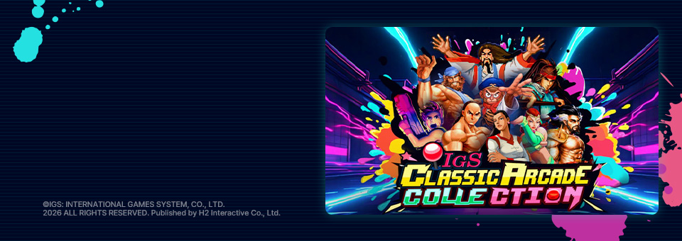 STEAM 신상품<br>IGS 클래식 아케이드 컬렉션