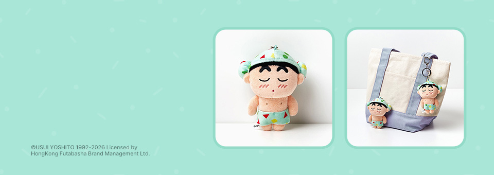즐거운 목욕시간~!<br>목욕짱구 인형키링